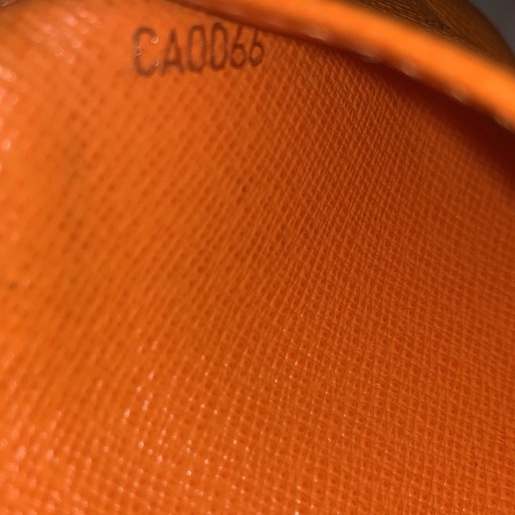 LOUIS VUITTON MONOGRAM AGENDA KOALA PM 2006 PLANNER ORANGE CROSS-GRAIN LEATHER - Picture 11 of 15